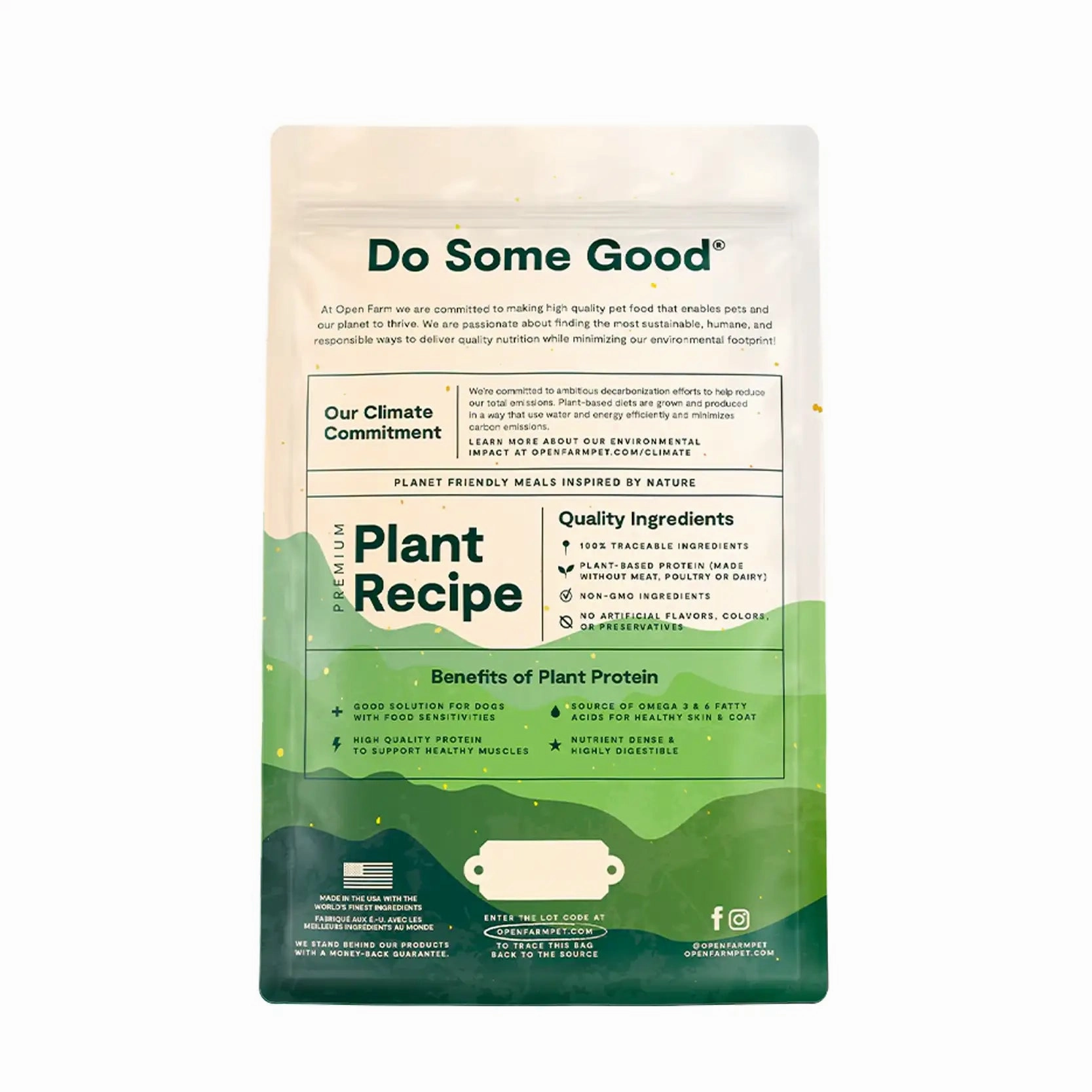 Open Farm Kind Earth Premium Plant Kibble Recipe Dog Food