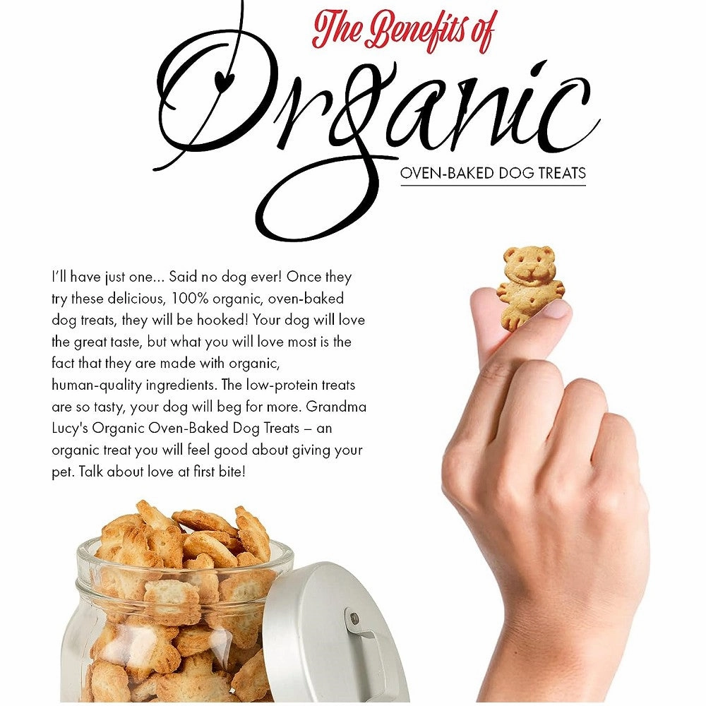 Organic Oven Baked Apple Dog Cookies