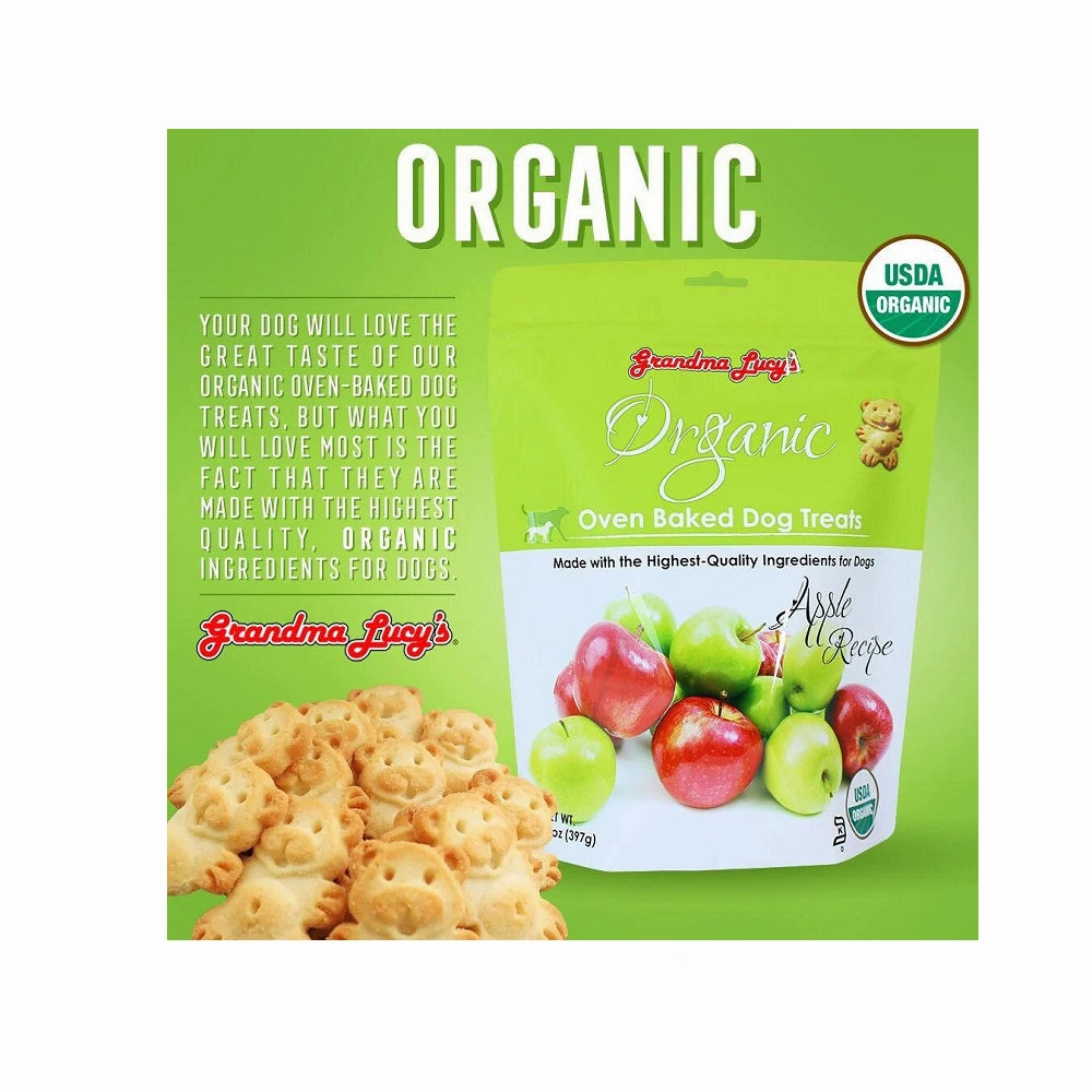 Organic Oven Baked Apple Dog Cookies