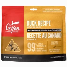 Orijen Free-Run Duck Recipe Freeze-Dried Dog Treats