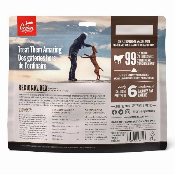 Orijen Regional Red Freeze-Dried Dog Treats