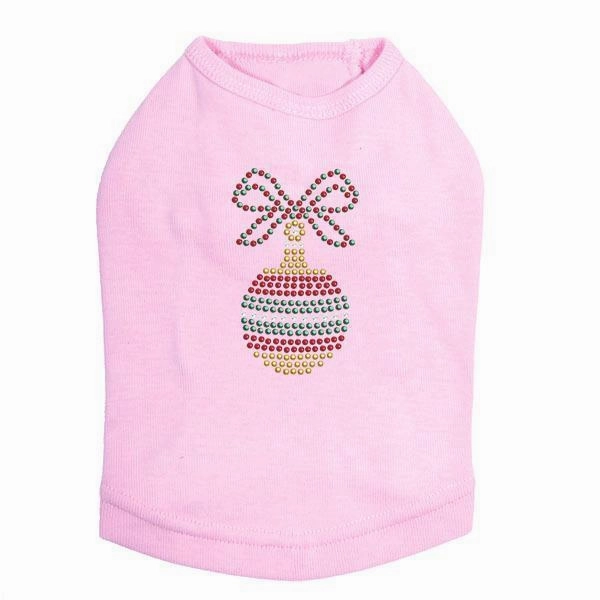 Ornament Rhinestone Dog Tank