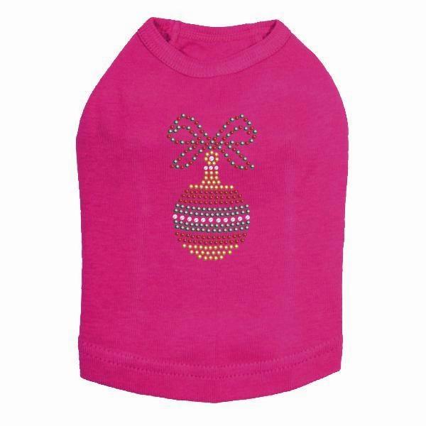 Ornament Rhinestone Dog Tank