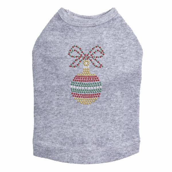 Ornament Rhinestone Dog Tank