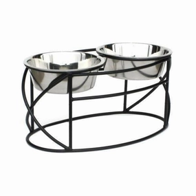 Oval Cross Double Dog Diner