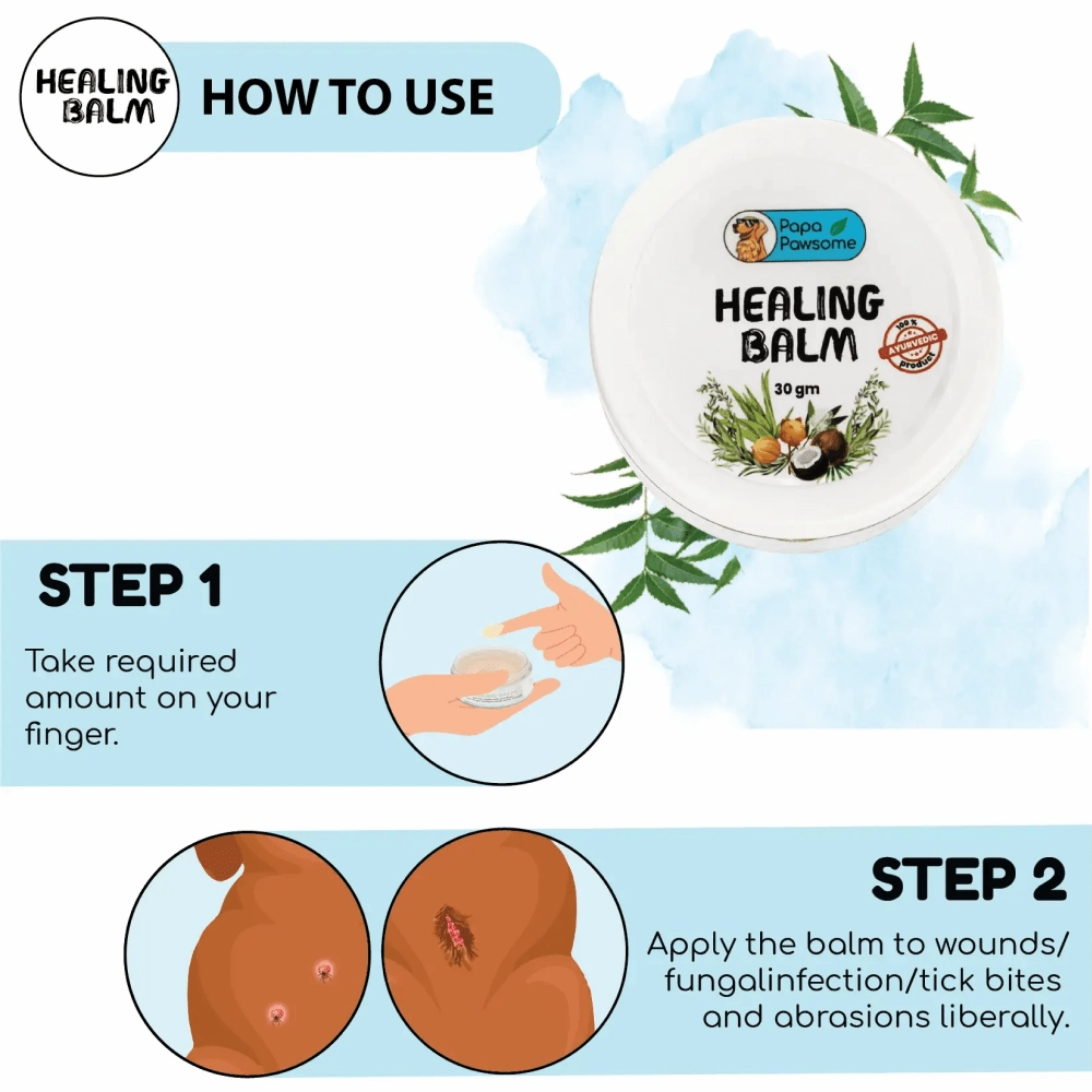 Papa Pawsome 100% Natural Healing Balm for Dog