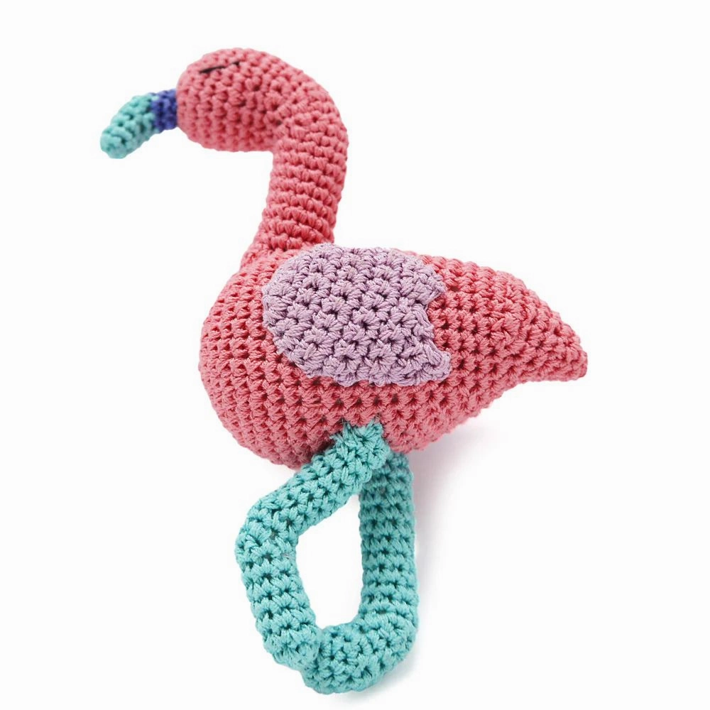 Pawer Squeaky Flamingo Dog Toy