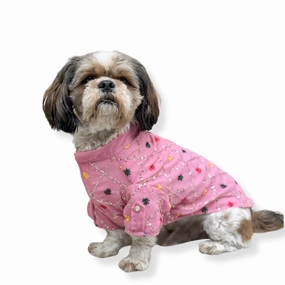 Pawgypets Festive Shirt for Dogs (Pink)