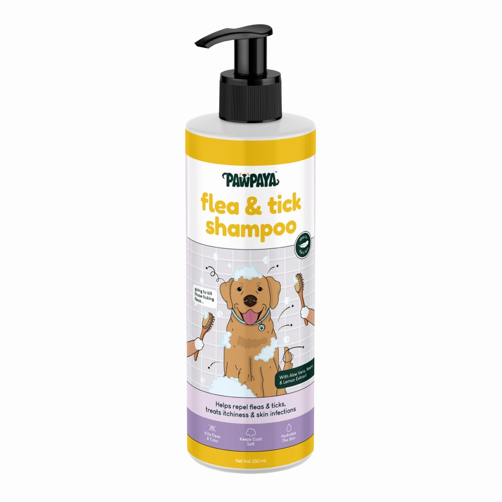 Pawpaya Flea & Tick Shampoo for Dogs