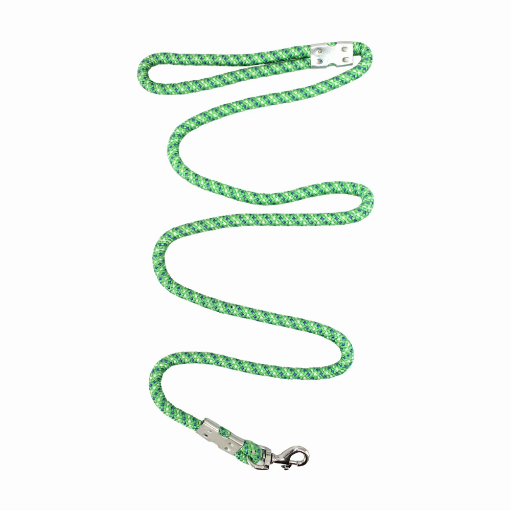 Pawpourri Classic Polyester Rope Leash for Dogs (Green)