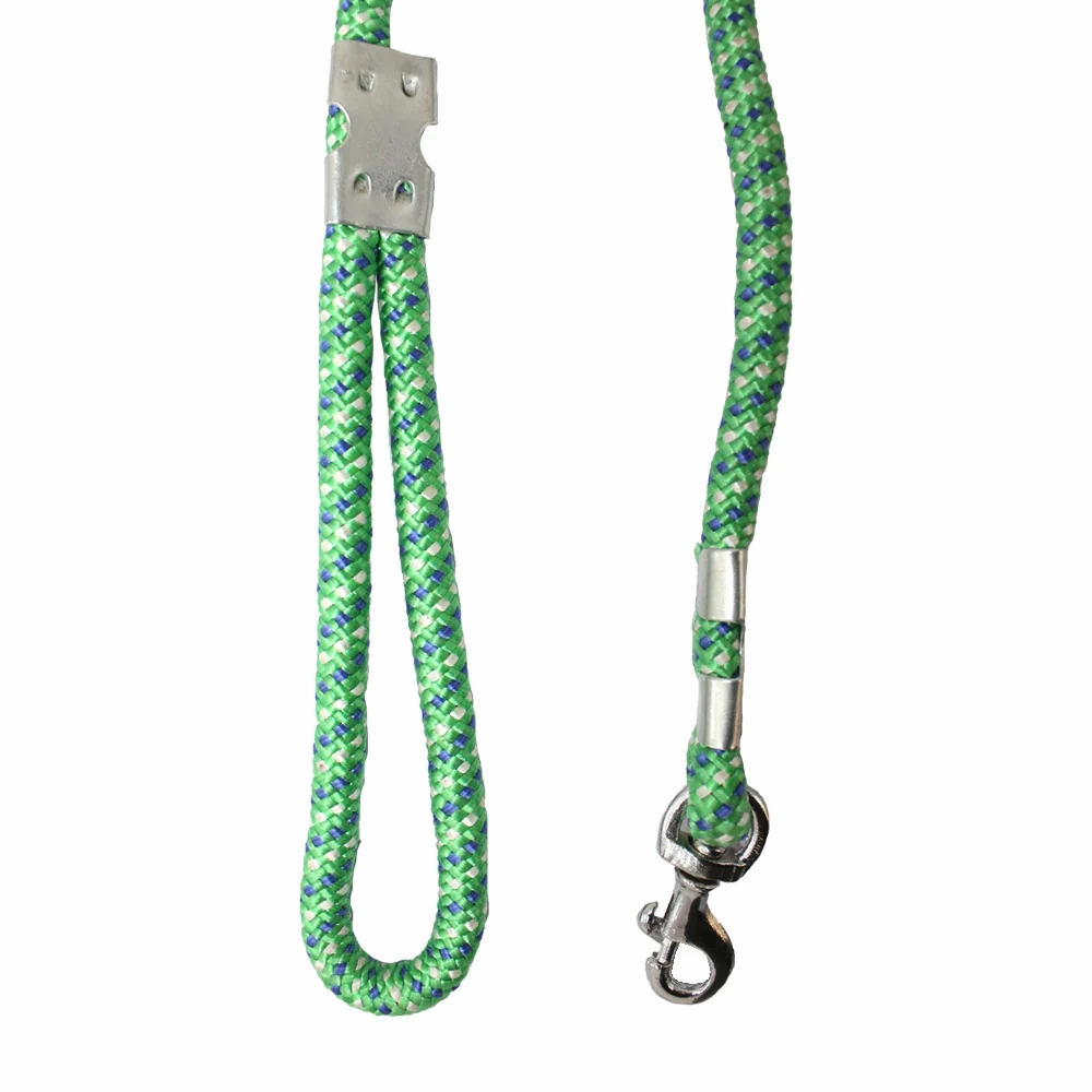 Pawpourri Classic Polyester Rope Leash for Dogs (Green)