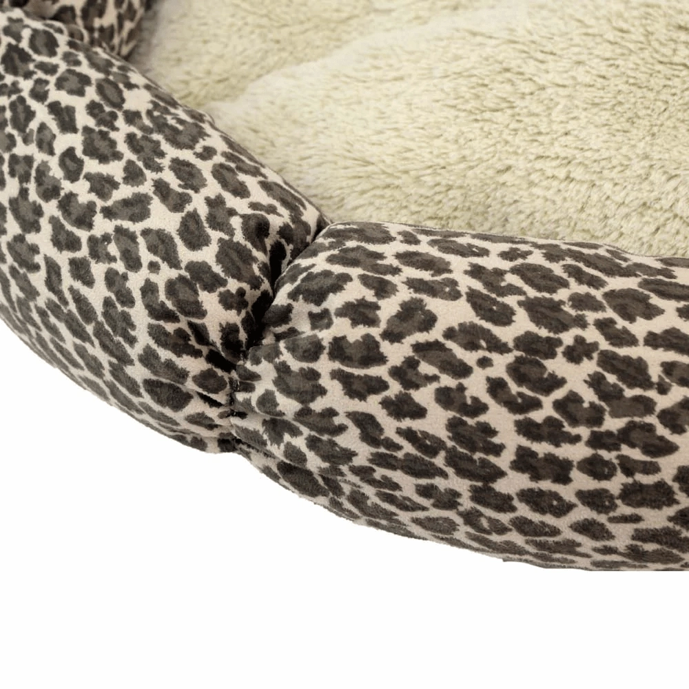 Pawpourri Monsoon Flower Donut Bed for Dogs and Cats