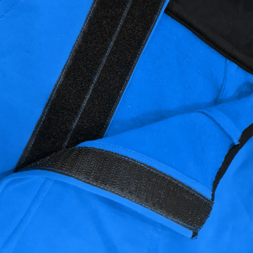 Pawsindia Cold AF Hoodie for Dogs (Blue)