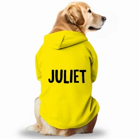Pawsindia Juliet Hoodie for Dogs (Yellow)