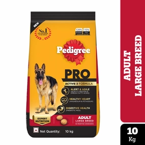 Pedigree PRO Expert Nutrition Active Adult (18 Months Onwards) Large Breed Dog Dry Food