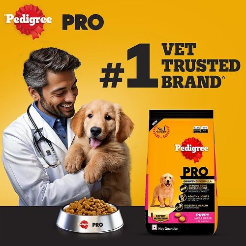 Pedigree PRO Expert Nutrition for Large Breed Puppy (3 to 18 Months) Dog Dry Food