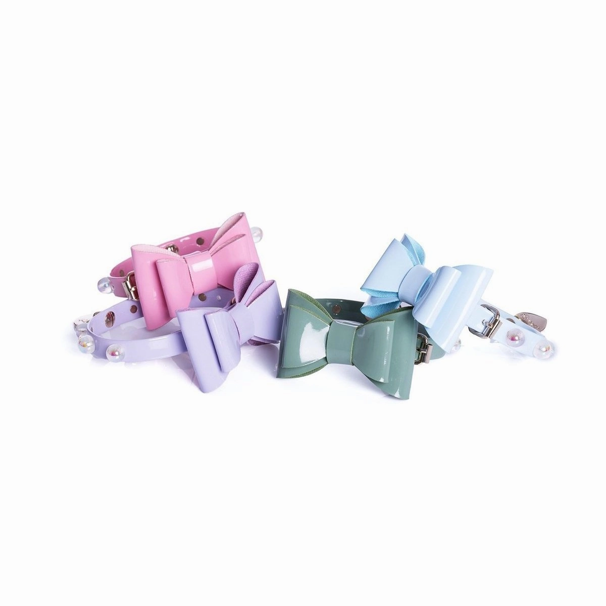 Perlee Green Dog Collar