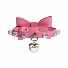 Perlee Pink Dog Collar