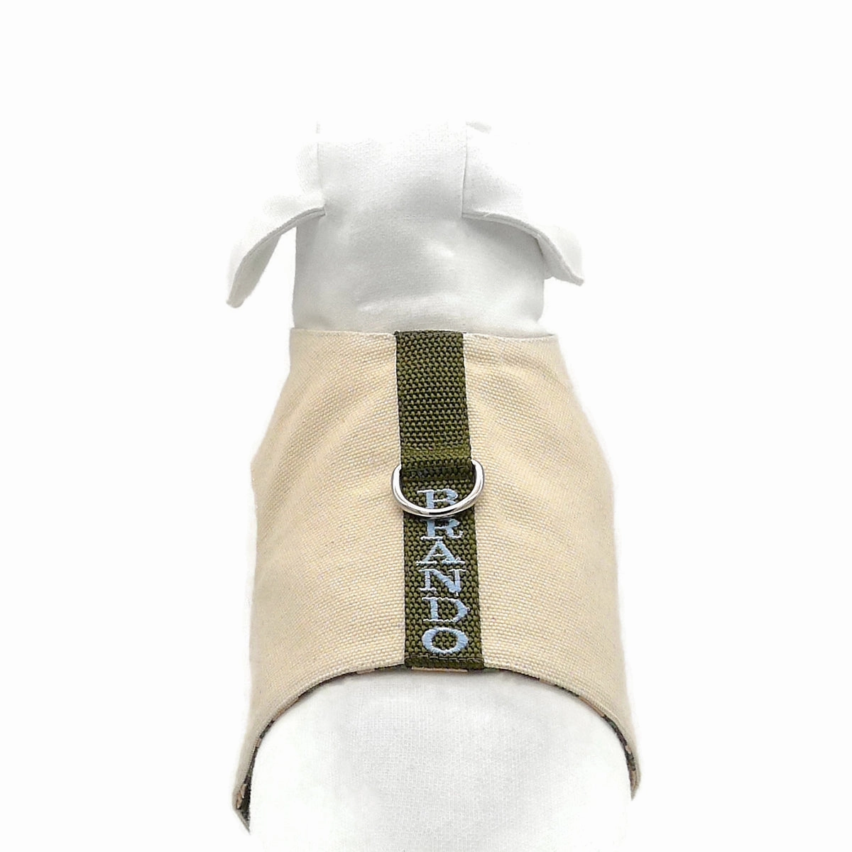 Personalized Canvas Dog Harness Vest