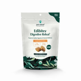 Pet Releaf Digestive Releaf Edibites Sweet Potato Pie Flavor for Small Dogs