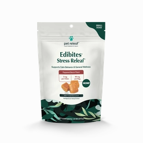 Pet Releaf Stress Releaf Edibites Peppered Bacon Flavor for Small Dogs