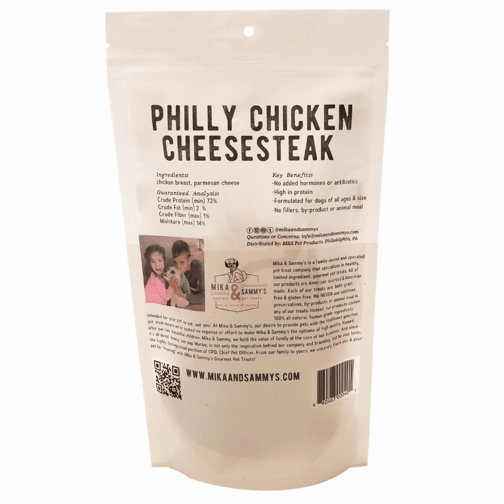 Philly Chicken Cheese Jerky Dog Treats