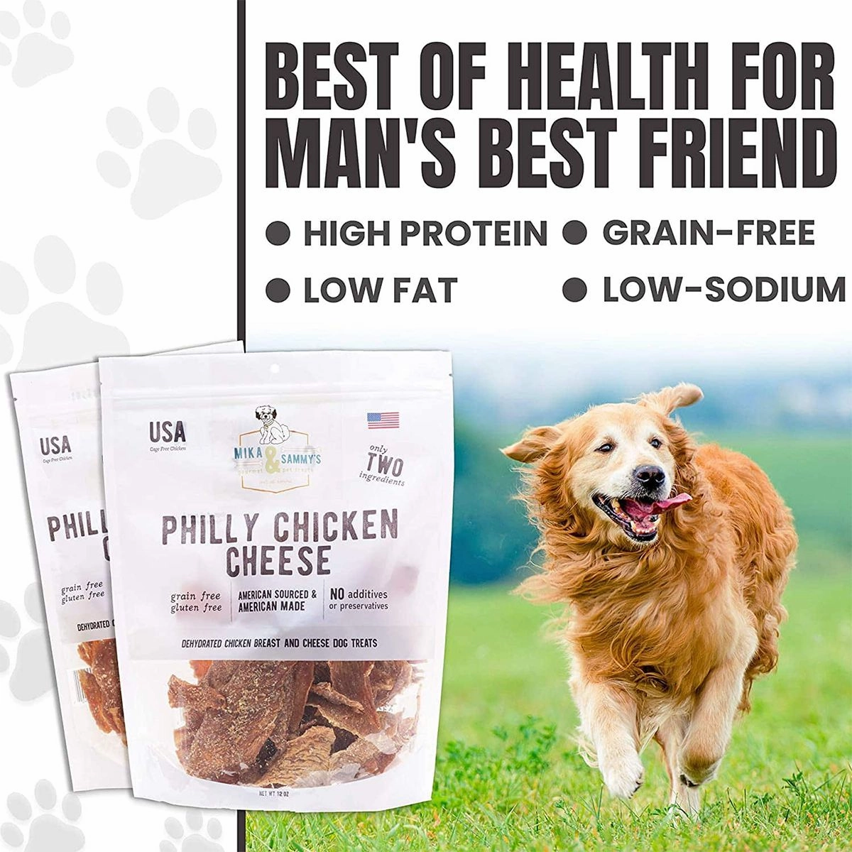 Philly Chicken Cheese Jerky Dog Treats