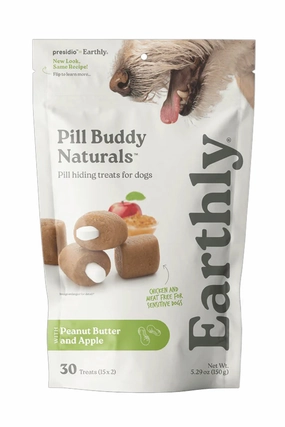 Pill Buddy Natural PB & Apple Pill Pouches for Dogs