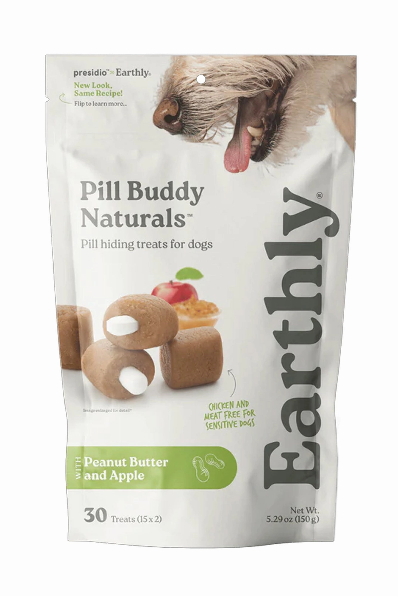 Pill Buddy Natural PB & Apple Pill Pouches for Dogs