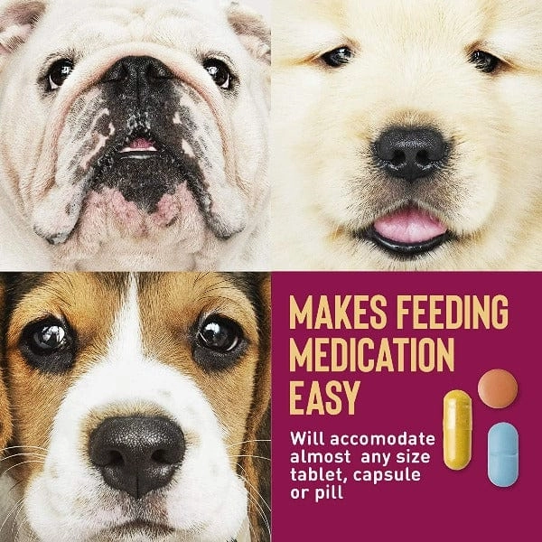 Pill Buddy Naturals Pill Hiding Treat for Dogs; Peanut Butter & Banana Recipe