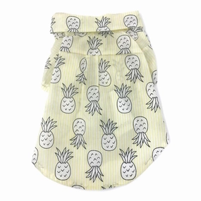 Pineapple Dog Shirt Yellow