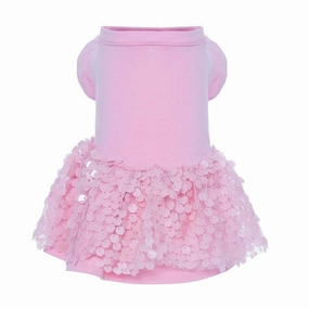 Pinky Dog Dress Medium