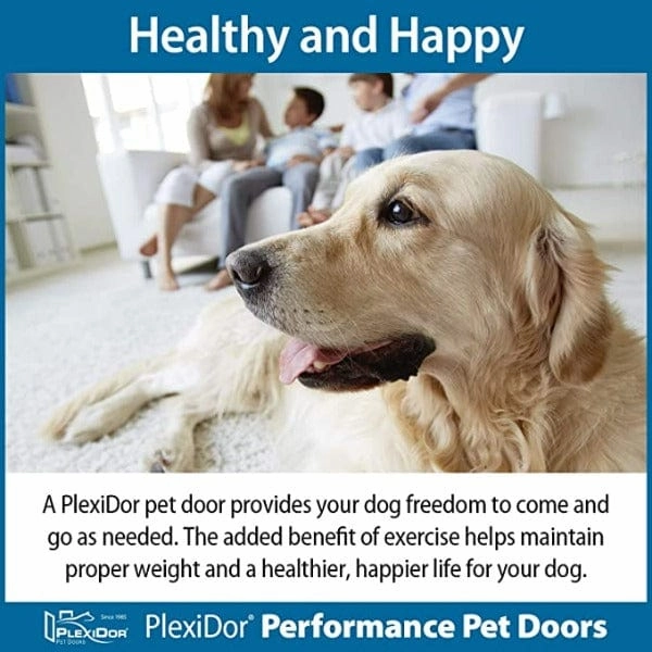 PlexiDor Door Mount Performance Pet Doors