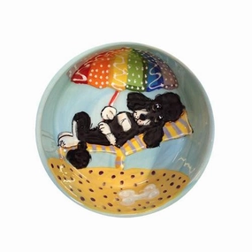 Poodle 26 Dog Bowl