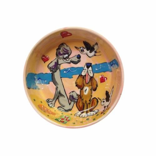 Poodle 6 Dog Bowl