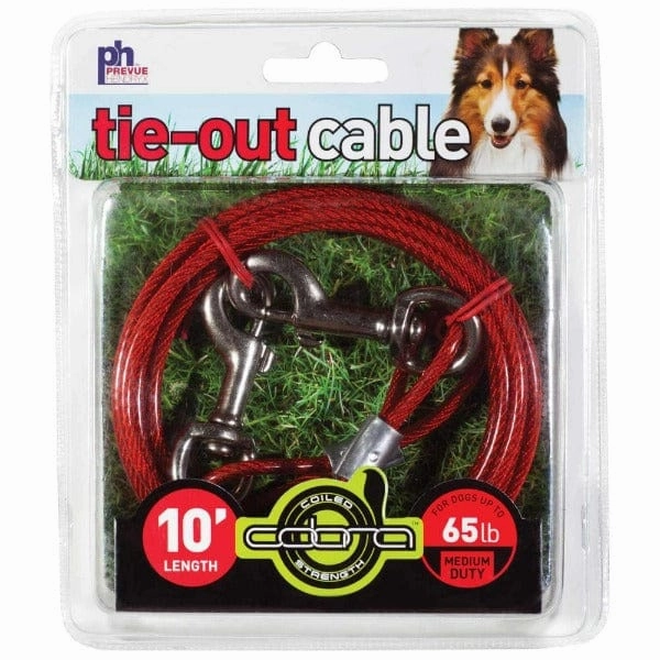 Prevue Pet Products Dog Tie Out Cable; Medium Duty