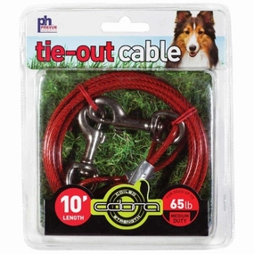 Prevue Pet Products Dog Tie Out Cable; Medium Duty