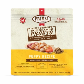 Primal Pronto Puppy Recipe Freeze-Dried Raw Dog Food