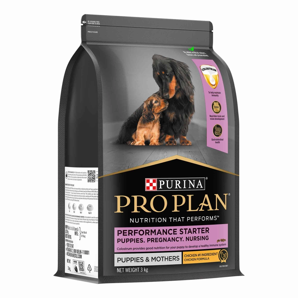 Pro Plan Chicken Mother and Puppy Starter Dog Dry Food (New Improved Formula)