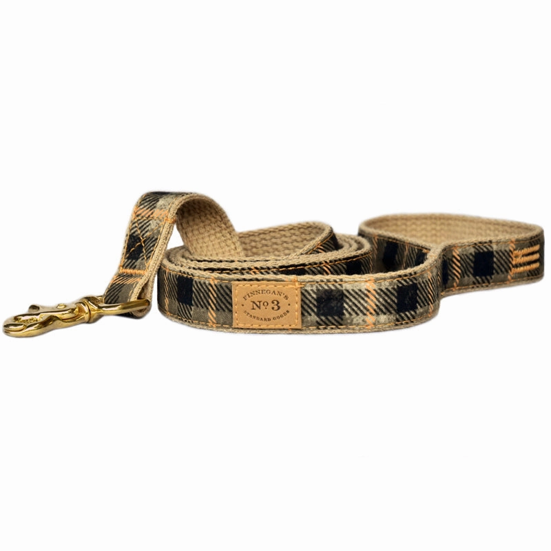 Pumpkin Plaid Collar