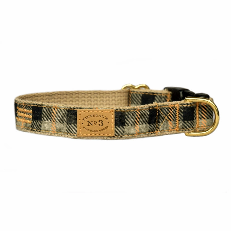 Pumpkin Plaid Collar