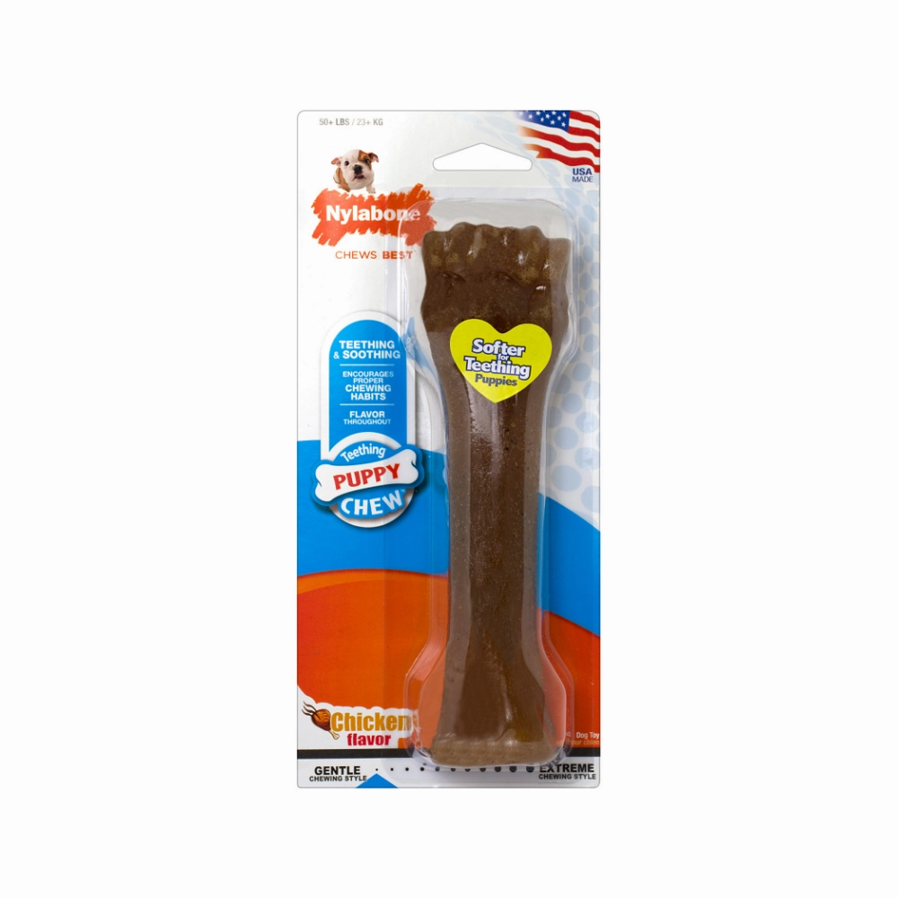Puppy Chicken Flavor Teething Dog Chew Toy