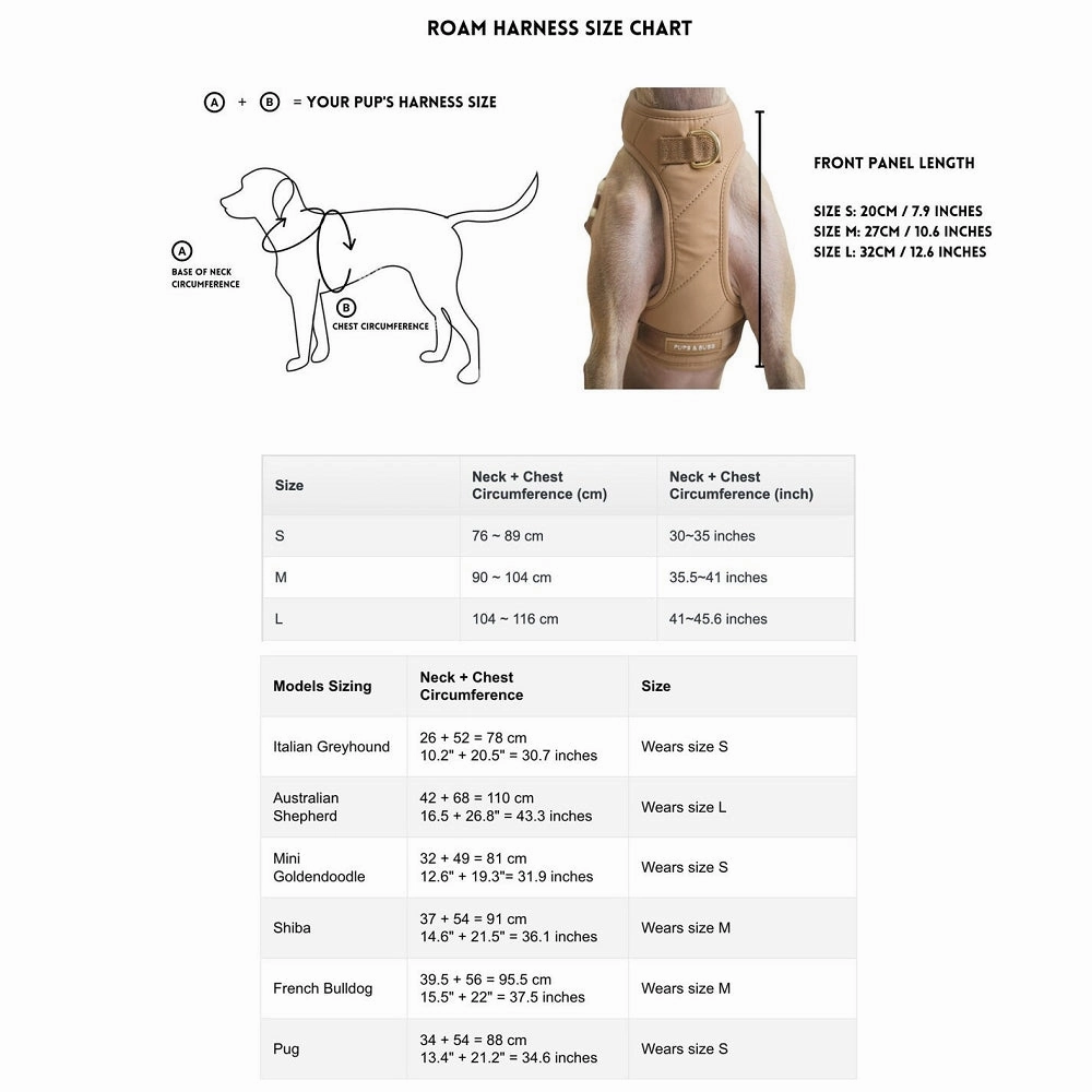 Pups & Bubs - Roam Harness