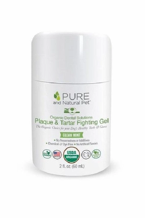 Pure and Natural Dental Plaque and Tartar Fighting Gel for Dogs
