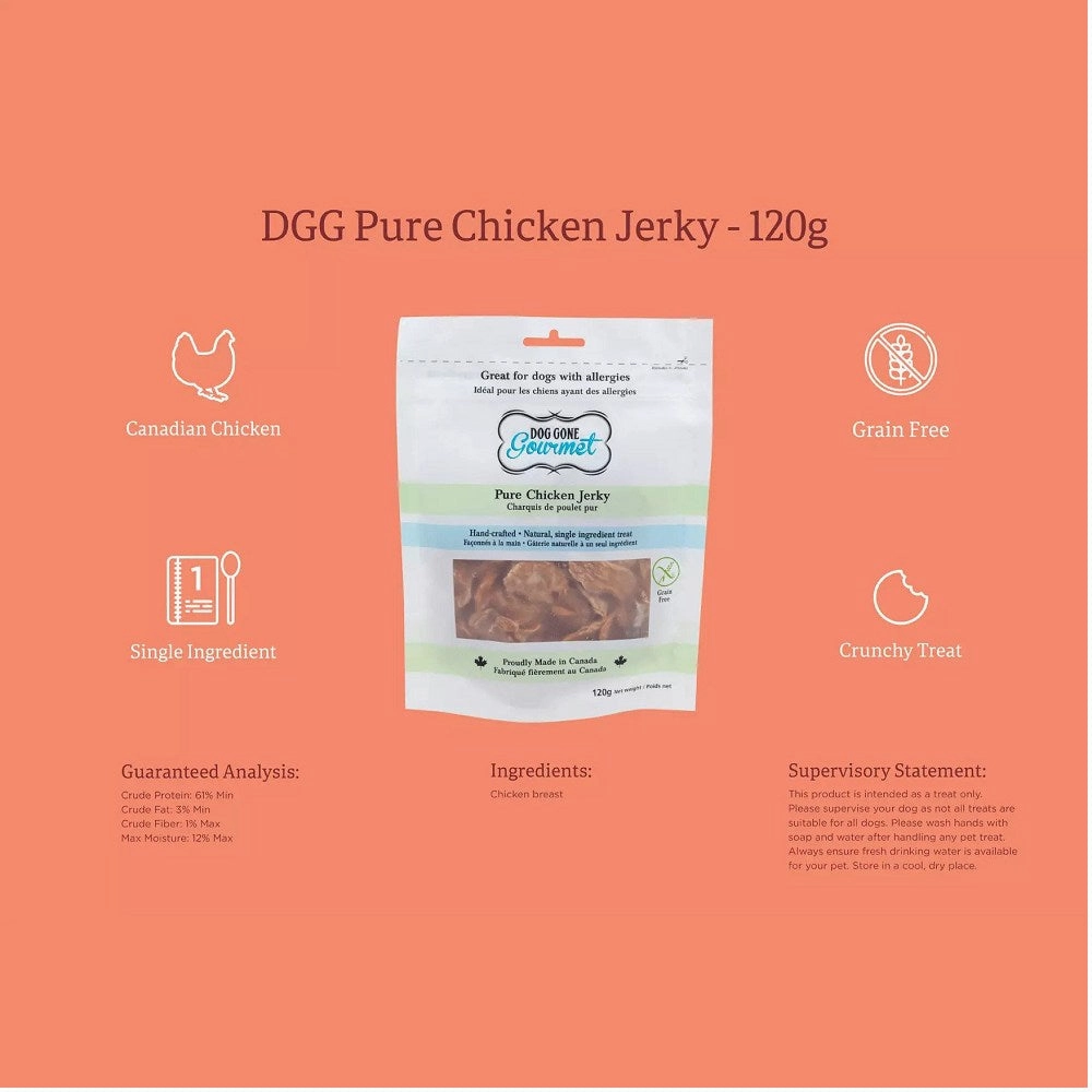 Pure Chicken Jerky Dog Treats