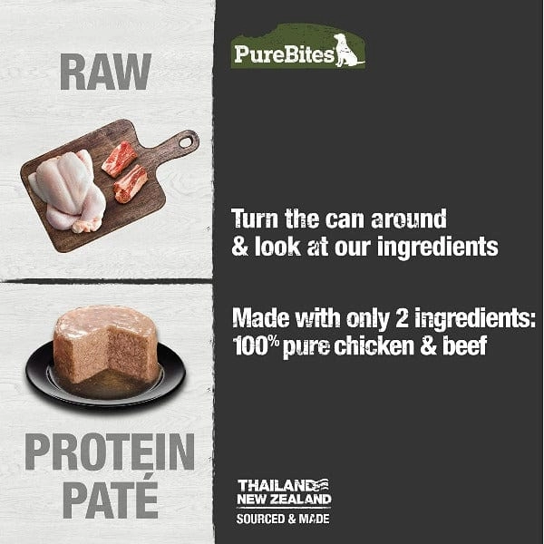 PureBites Pure Protein Chicken & Beef Pt for Dogs