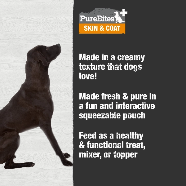 PureBites  Squeezables For Dogs; Skin & Coat