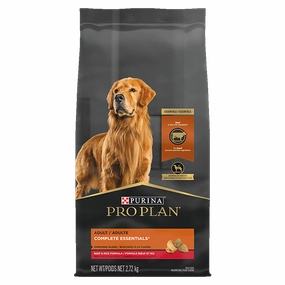 Purina Pro Plan Adult Shredded Blend Beef & Rice Recipe Dry Dog Food
