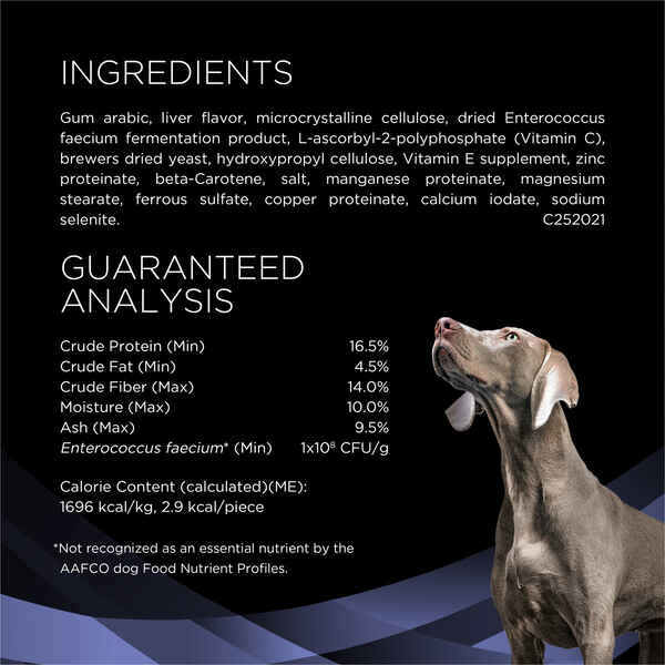 Purina Pro Plan Veterinary Supplements FortiFlora: Probiotic Tablet Supplement for Dogs