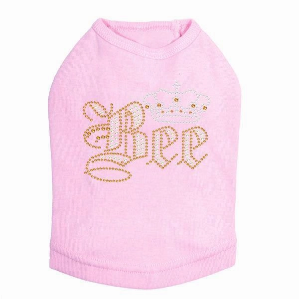 Queen Bee Rhinestone Dog Tank